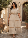 Perle Broderie Maxi Dress