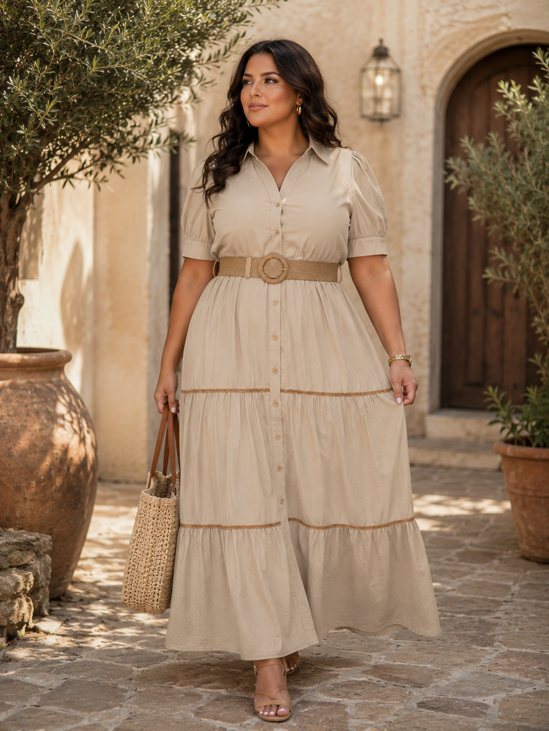 Perle Broderie Maxi Dress