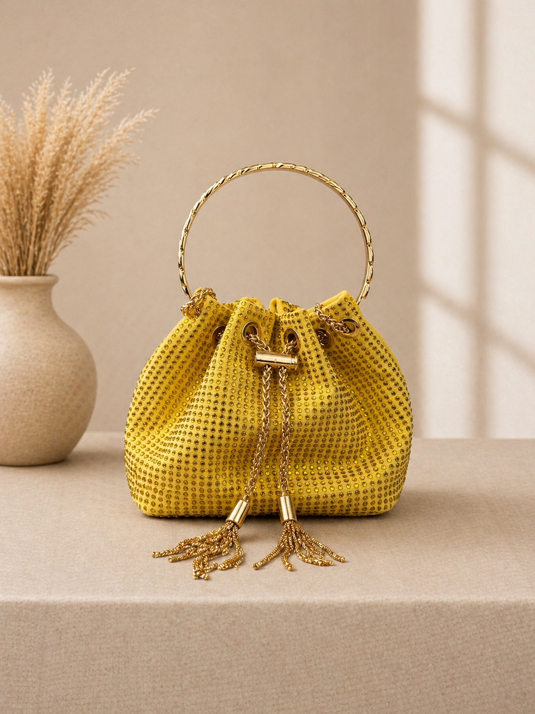 Jaune Pierre Purse