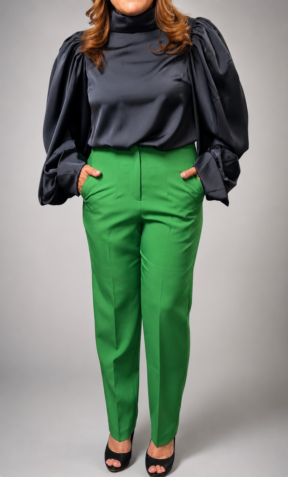 Émeraude Slim Fit Trousers