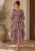 Thulienne Florale Midaxi Dress