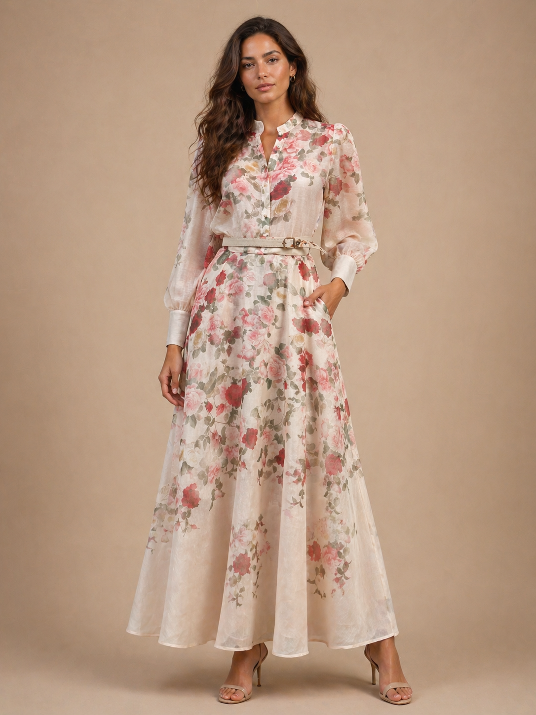 Violette Feu Fleur Maxi Set