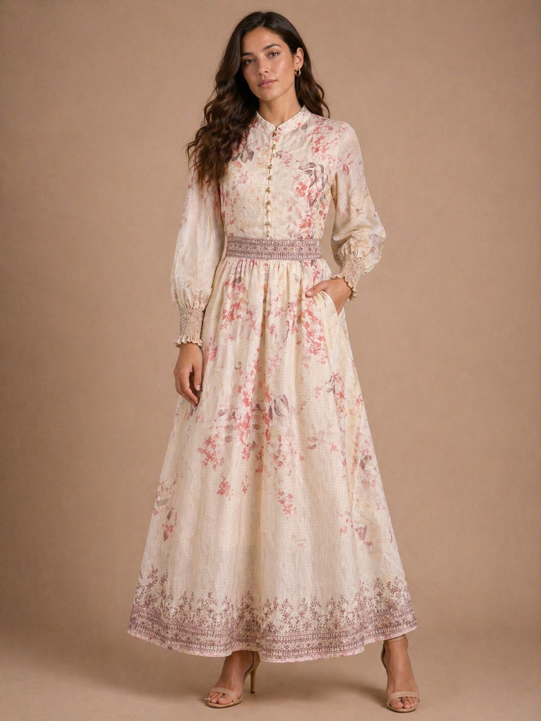Rose Fleur Maxi Dress