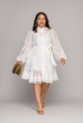 Blanc Tea Dress