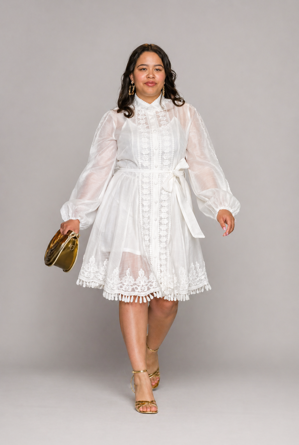 Blanc Tea Dress