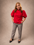 Perle Flare Blouse