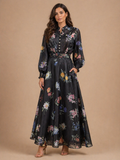 Noir Feu Vest and Skirt Set