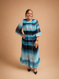 Noir Azure Maxi Dress