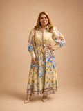 Jaune Fleur Maxi Dress