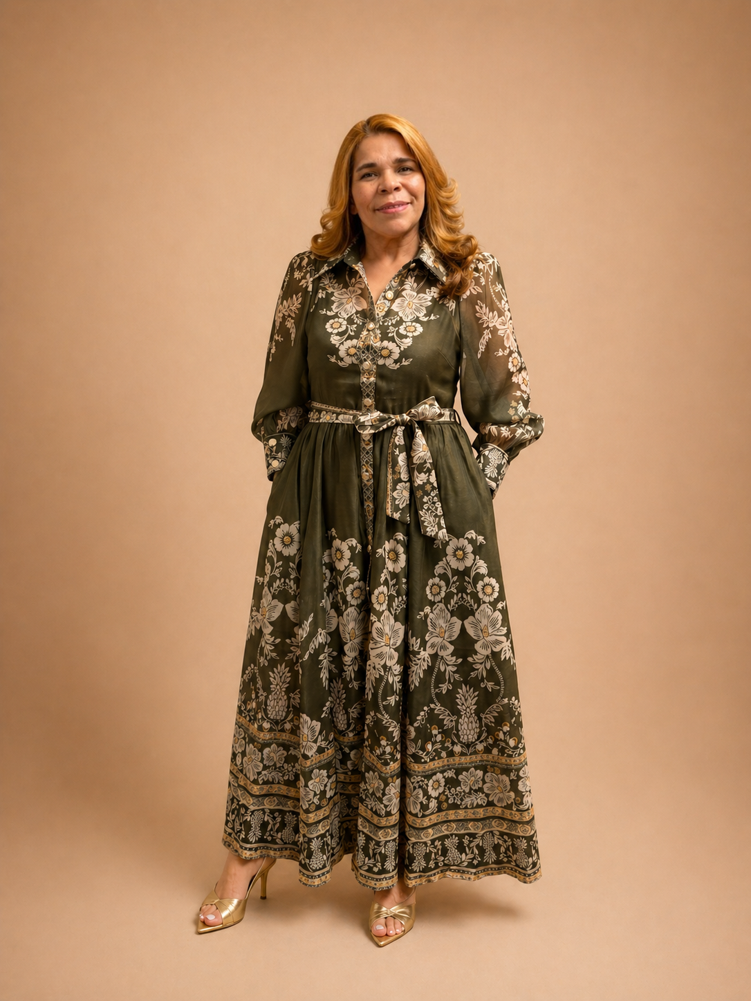 Olive Maxi Dress