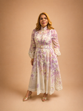 Violet Fleur Maxi Dress