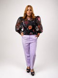 Violette Slim Fit Trousers