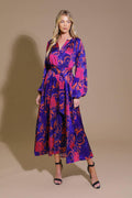 Mûre Rosé Midi Dress
