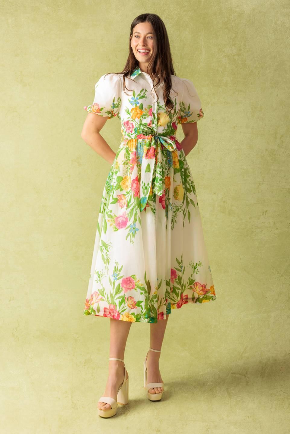 Floral Midi Dress