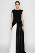 Noir Drape Dress