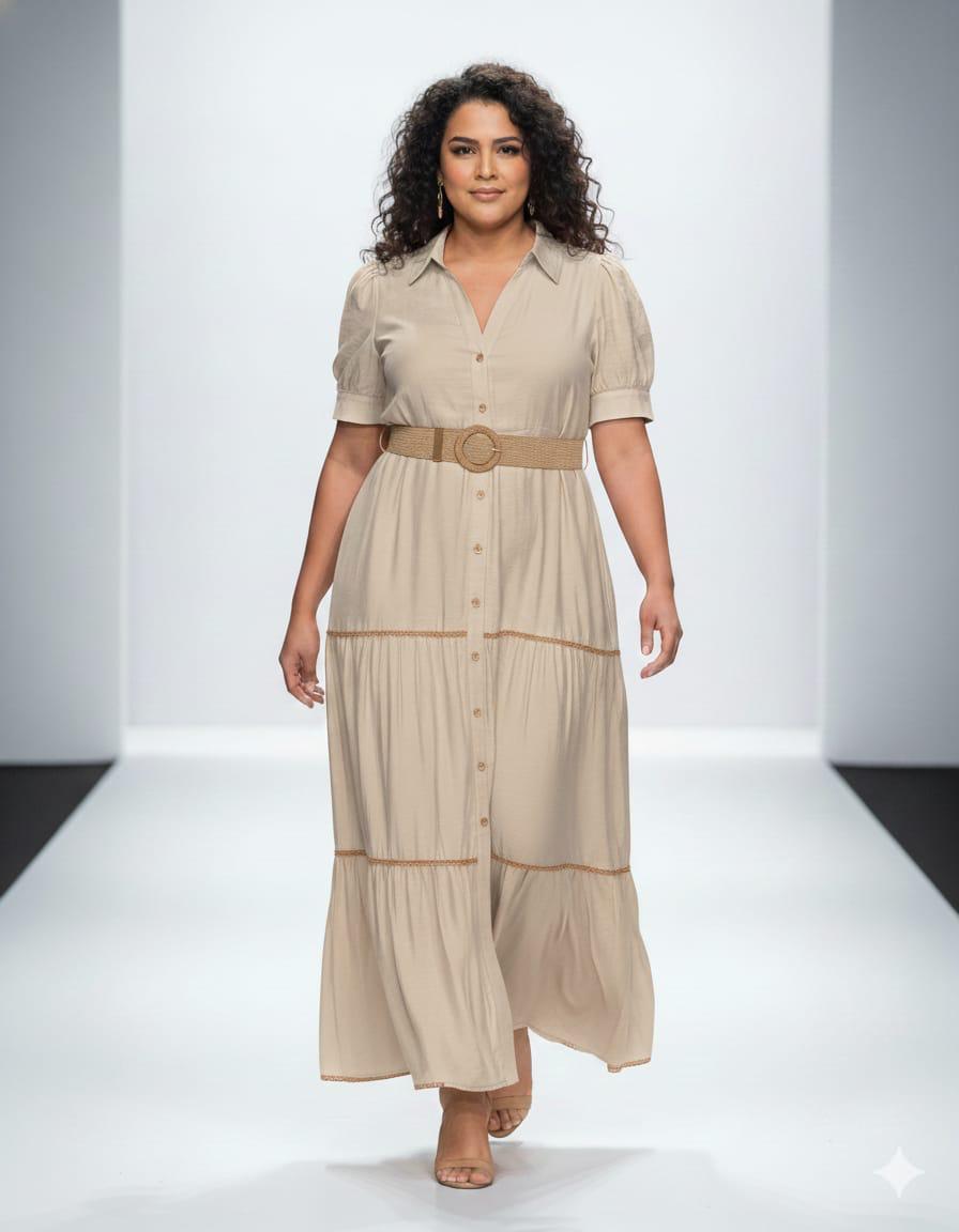 Perle Broderie Maxi Dress