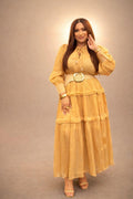 Verge d'or Maxi Dress