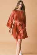 Cuivre Knee Dress