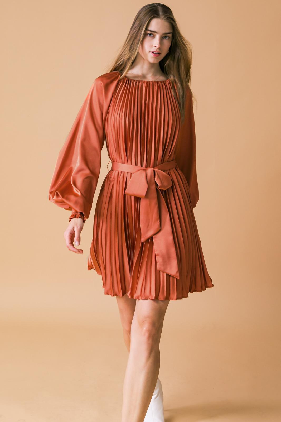 Cuivre Knee Dress