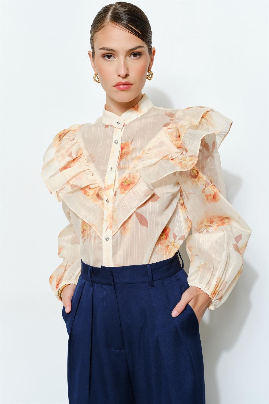 Blanc Cassé Cadmium Blouse