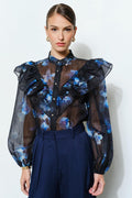 Noir Azure Blouse