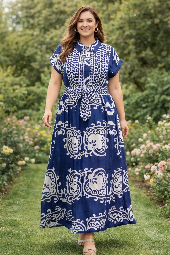 Cobalt Cachemire Maxi Dress