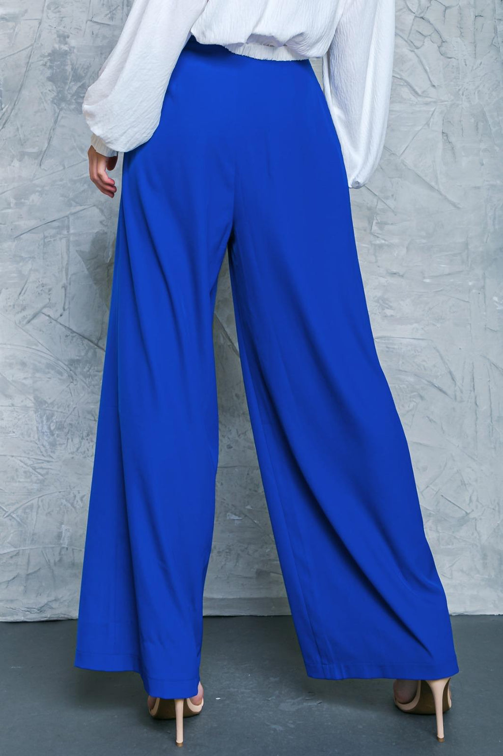 Lapis Lazuli Wide Fit Trousers