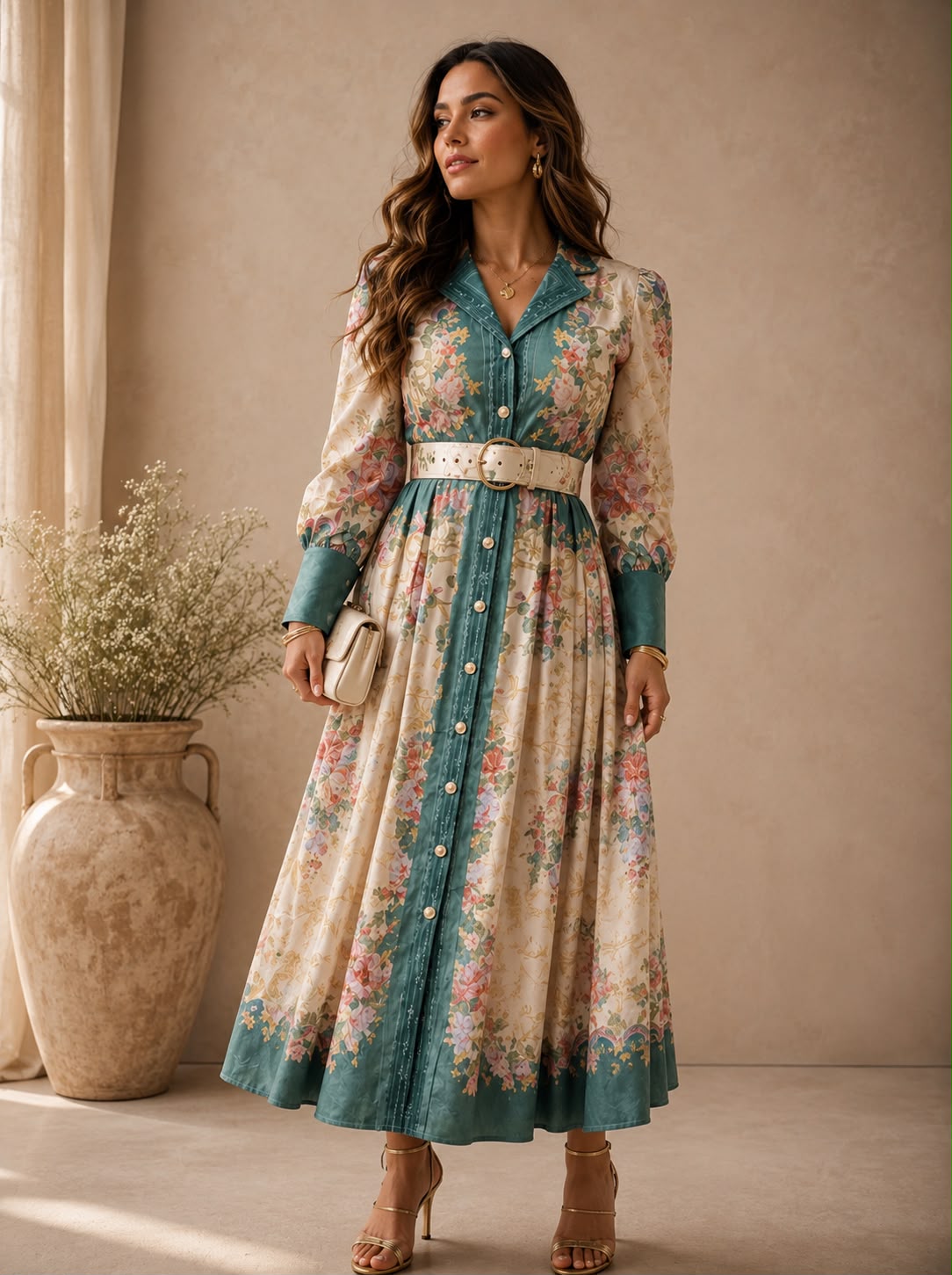 Sarcelle Maxi Dress