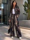Archive Brown Bone Denim Jean & Jacket Set