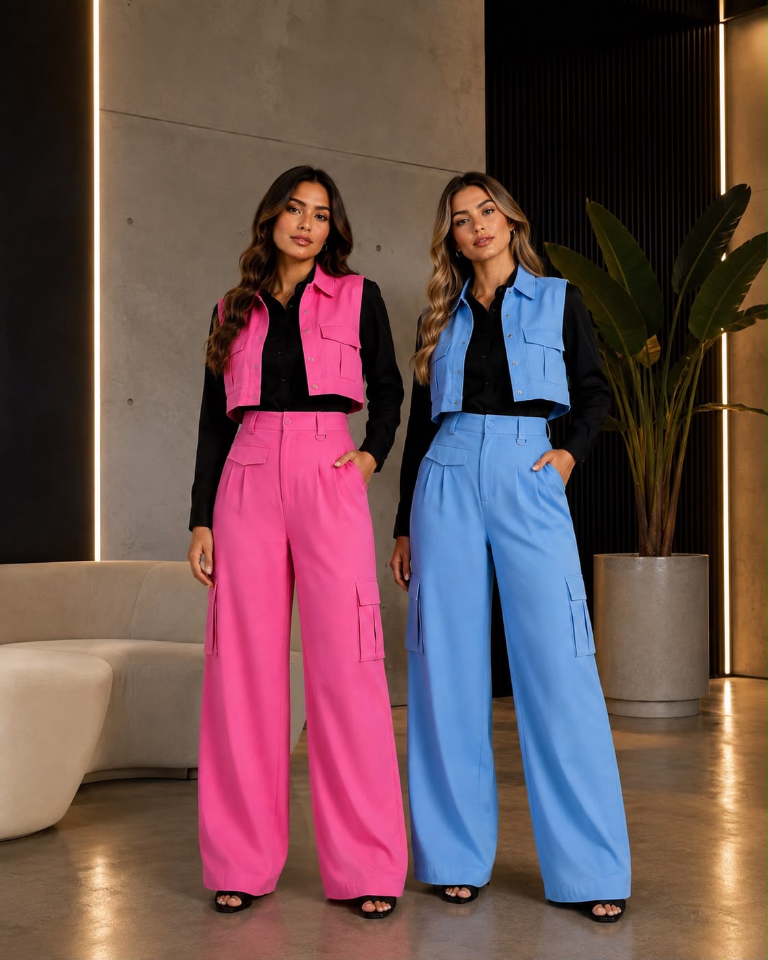 Rosé /Azure Set